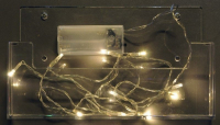 Vánoční LED řetěz na baterie 30 LED/3m teplá bílá