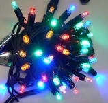 LED řetěz HIGH-PROFI 40 LED/5m prodloužitelný multicolor