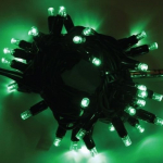 LED řetěz HIGH-PROFI 40 LED/5m prodloužitelný zelený