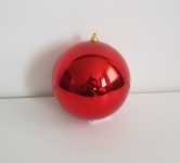 Vánoční koule červená 20cm