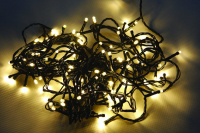 Vánoční LED řetěz stále-svítící 180 LED/13,5m venkovní/vnitřní, teplá bílá