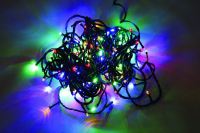 Vánoční LED řetěz stále-svítící 720 LED/54m venkovní/vnitřní, multicolor