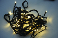 Vánoční LED řetěz na baterie 96 LED/7,2m teplá bílá